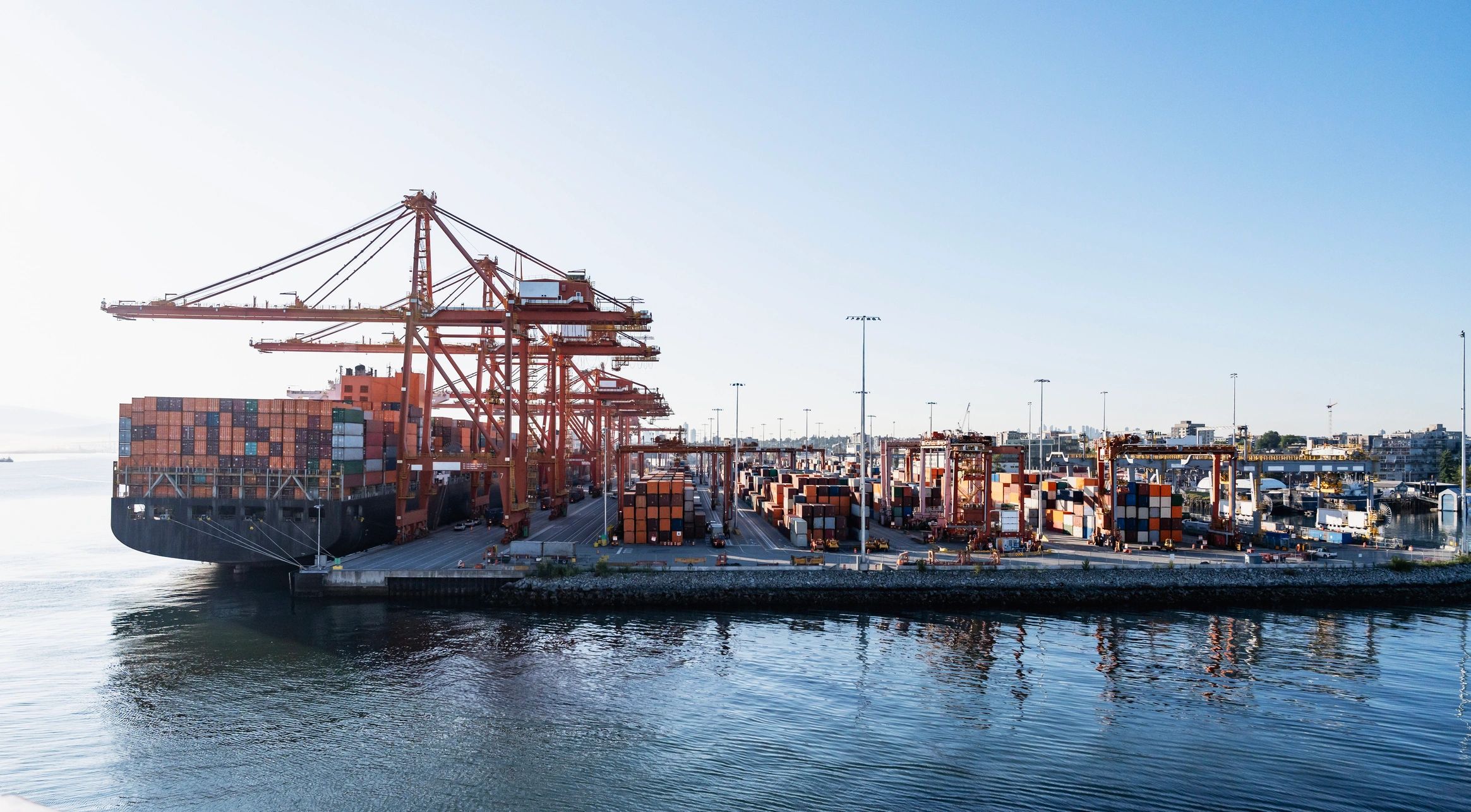 Container port in Canada